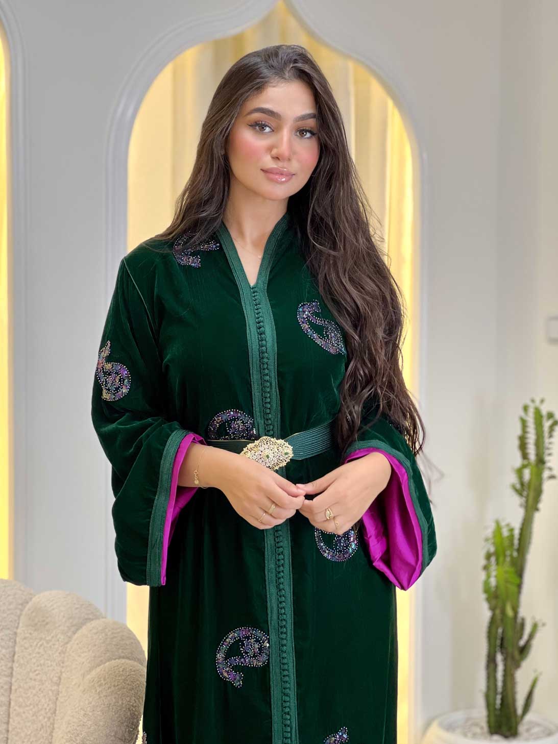 Modern Mosaic Kaftan