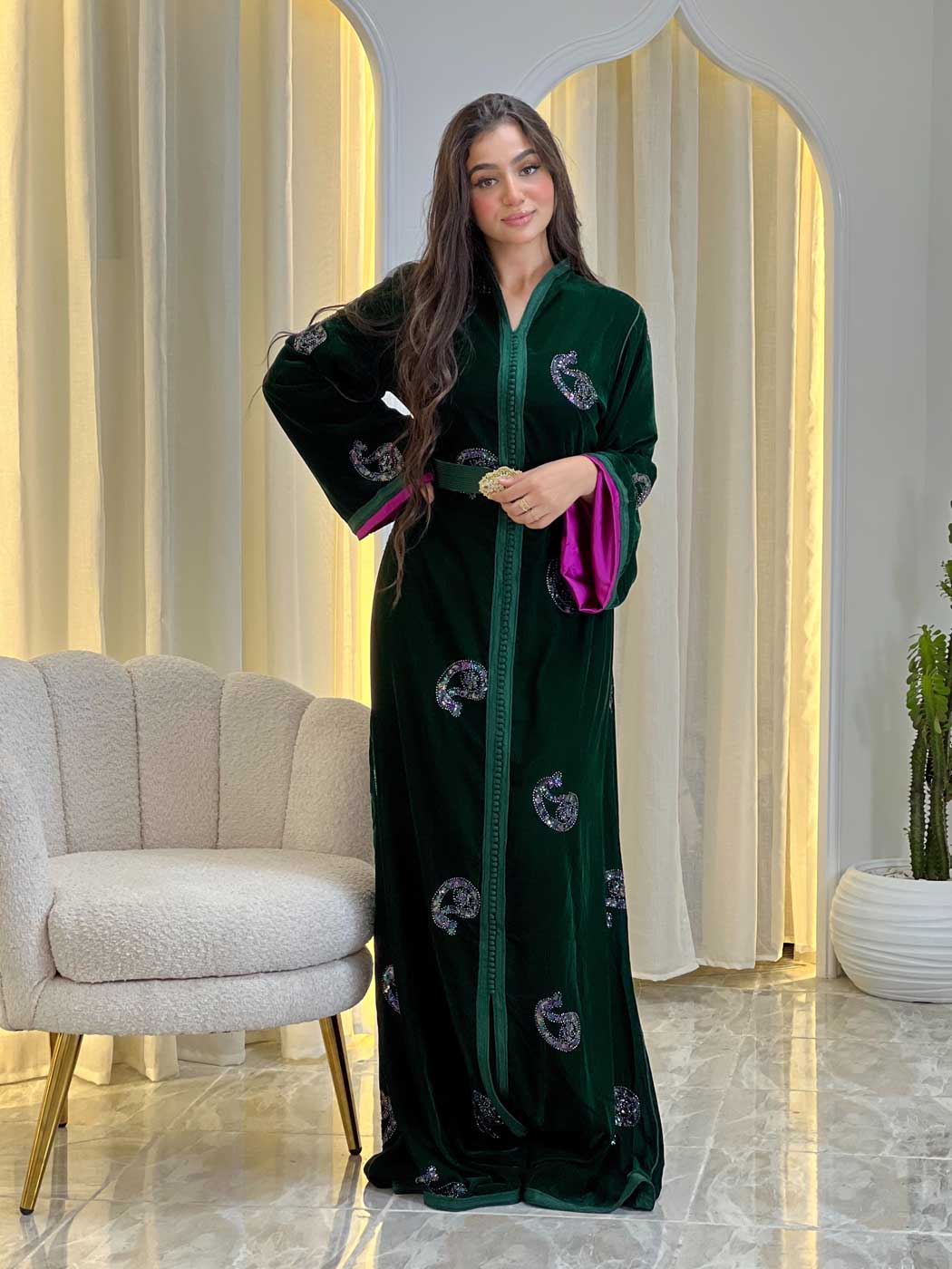 Modern Mosaic Kaftan