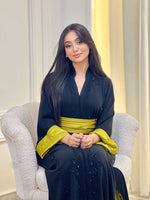 Caftan noir classique