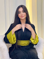 Caftan noir classique