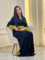 Caftan noir classique