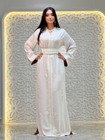 Ivory Elegance Kaftan