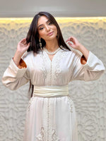 Ivory Elegance Kaftan