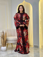 Caftan en soie de luxe