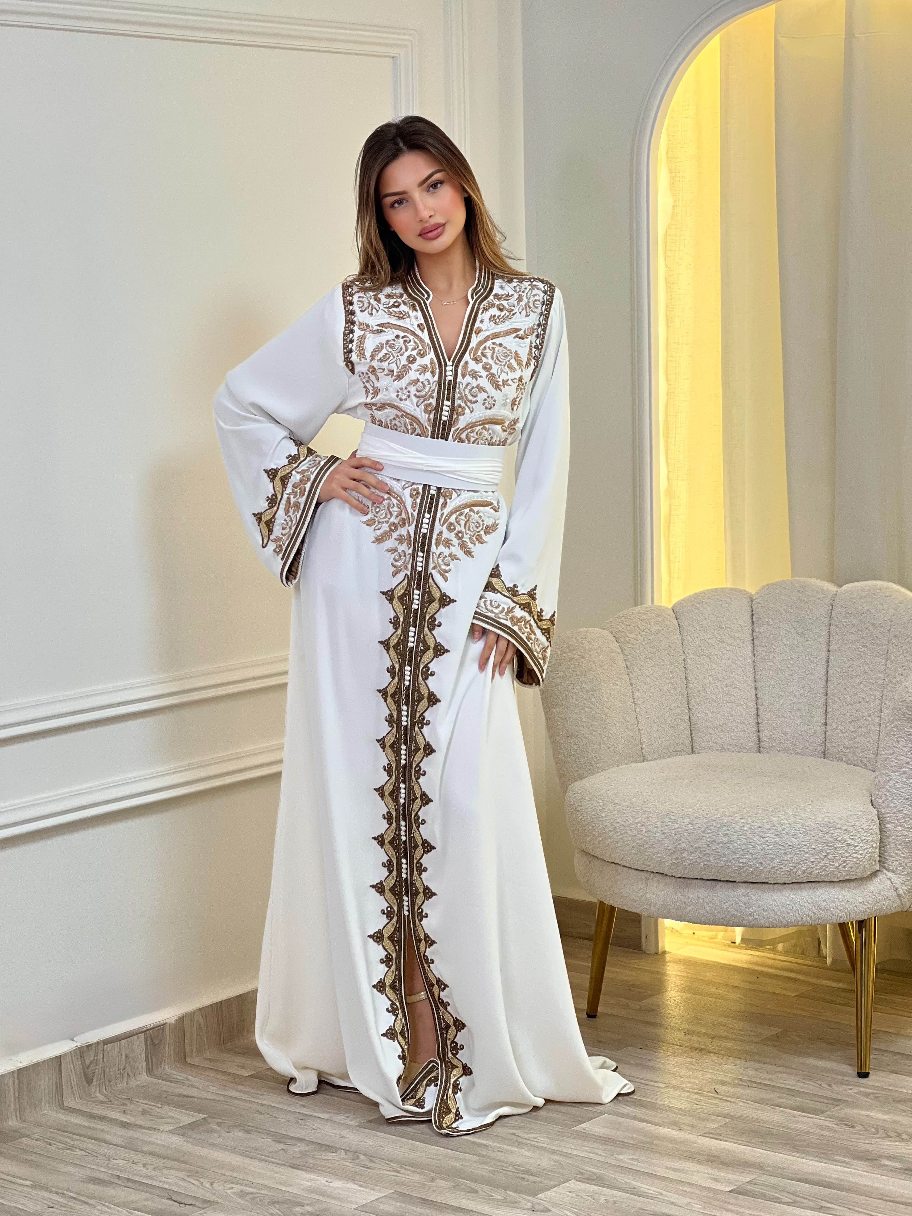 Kaftan Dresses Kaftan De Luxe Golden Kaftan CAFTANNI Kaftan Dresses Kaftan De Luxe Golden Kaftan CAFTANNI