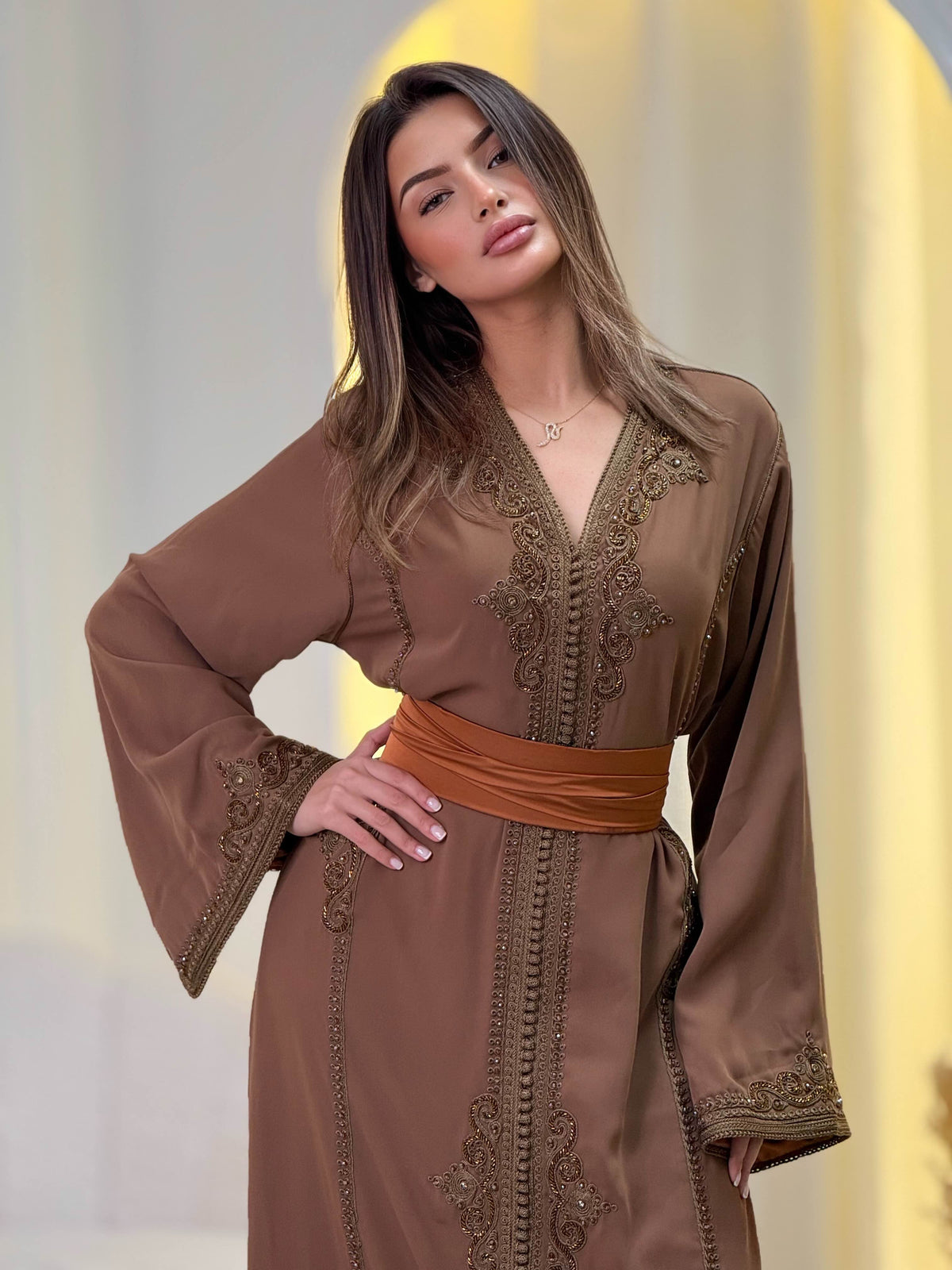 Kaftan Jawhara intemporel