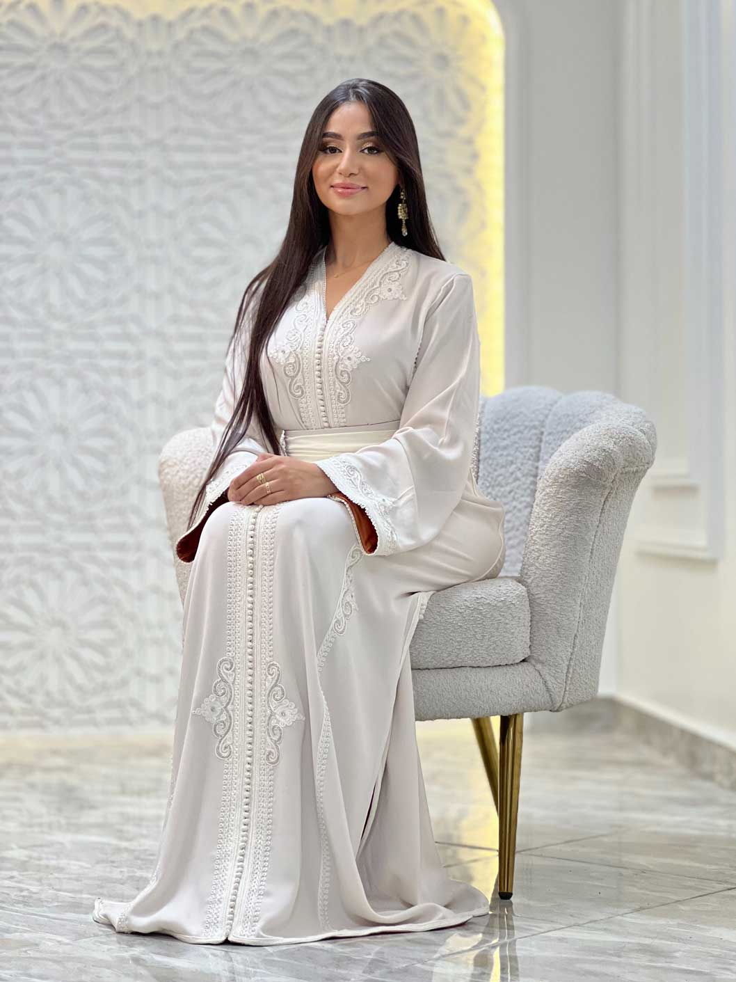 moroccan designer dresses Gandoura Femme - Moroccan Gandoura