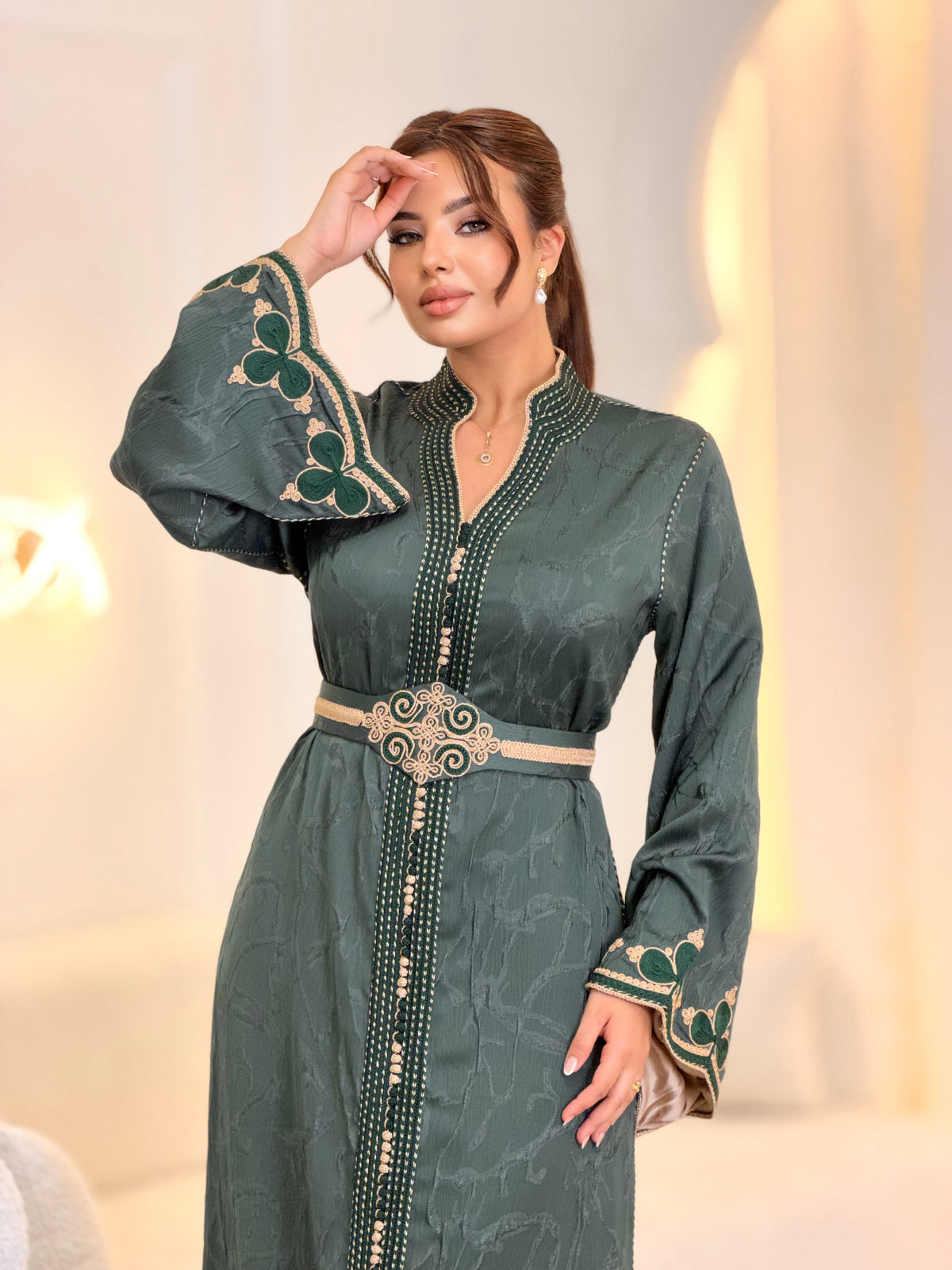 Chic Azura Kaftan