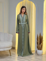 Caftan Olive Bloom